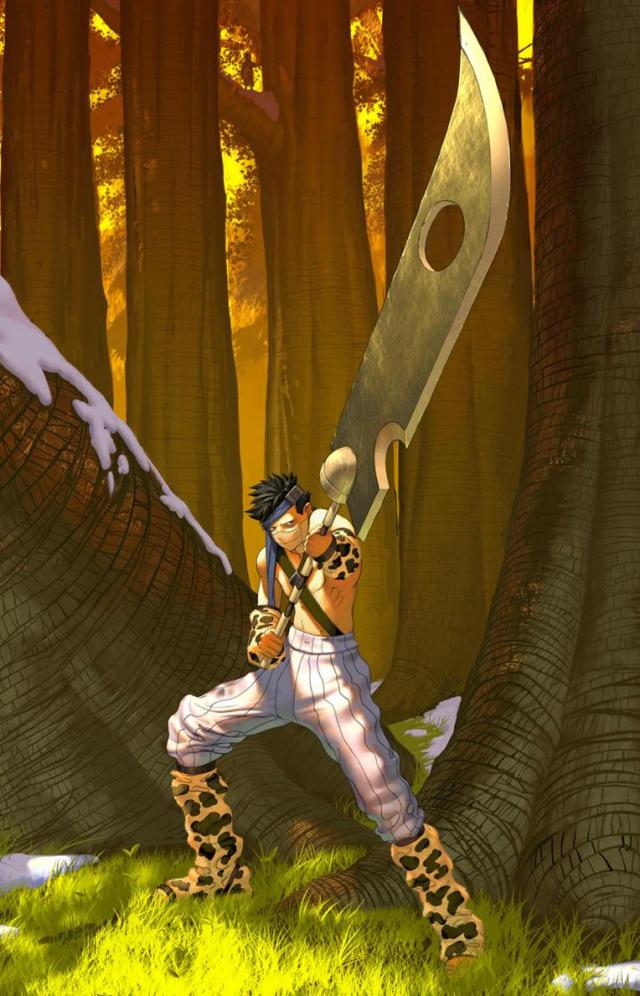 Zabuza Momochi In the forest